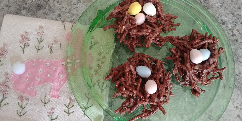 Chocolate Nests - The Kitchen Wench