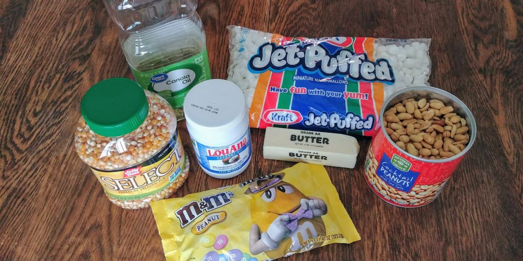 Popcorn Cake ingredients