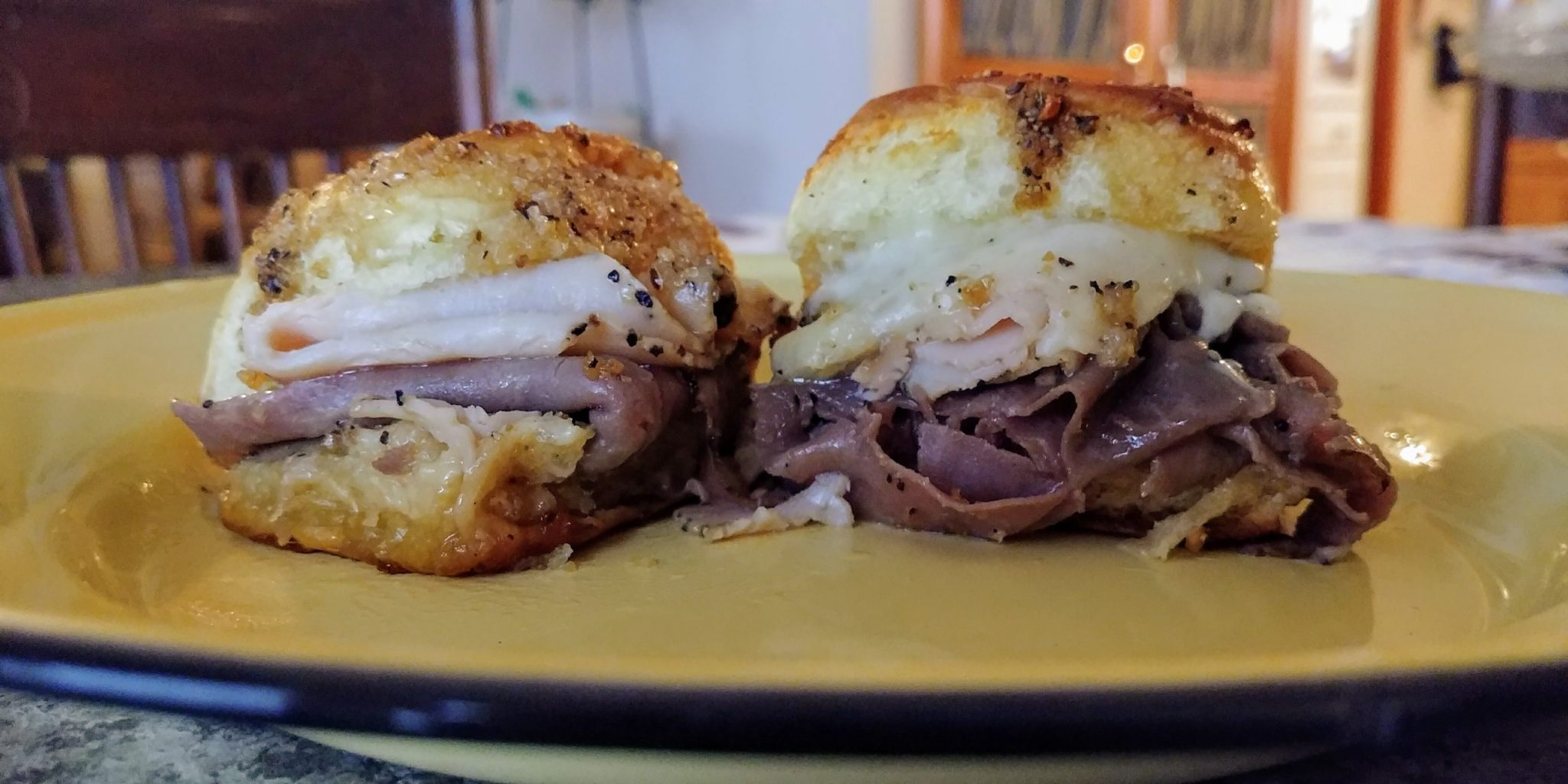 Steak-Seasoned Sliders