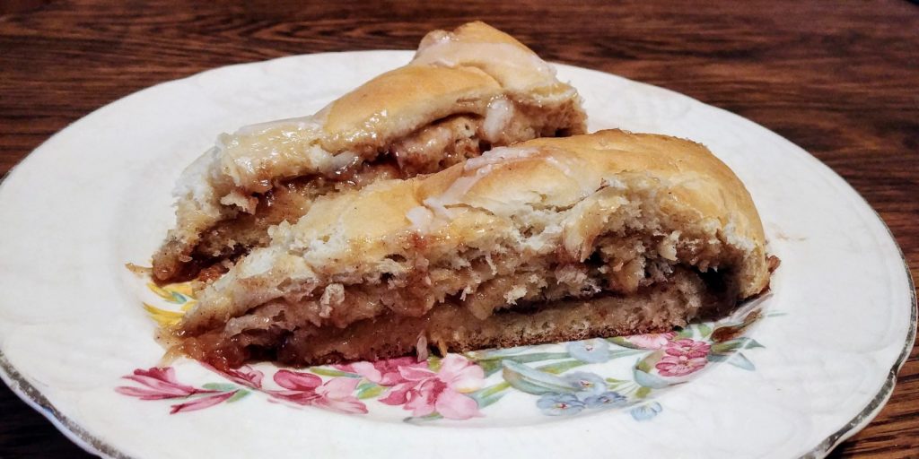 Tea Ring Baked on Plate