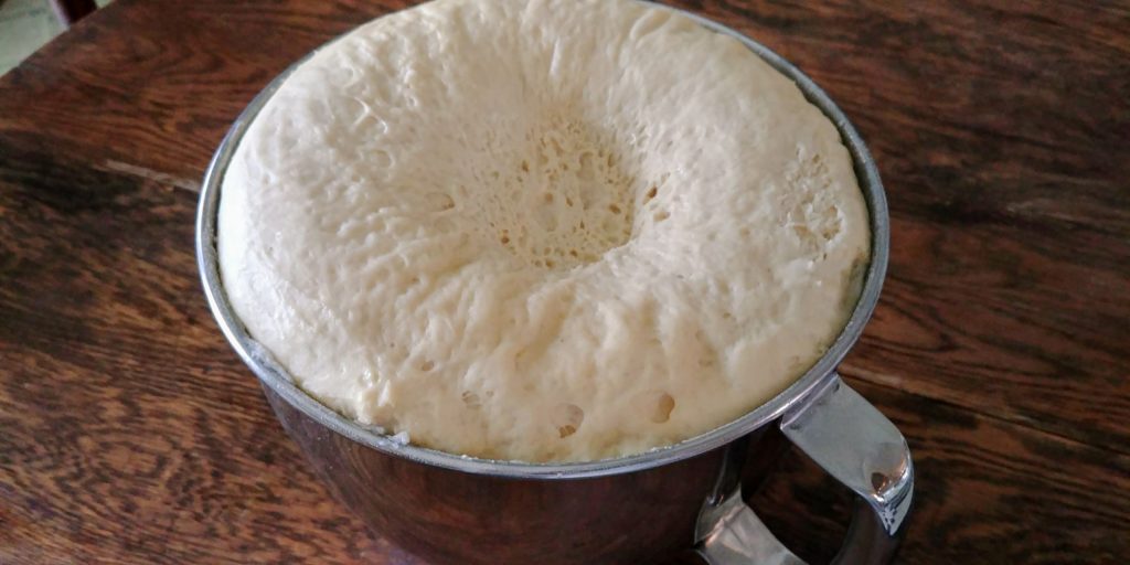 Tea Ring dough in bowl