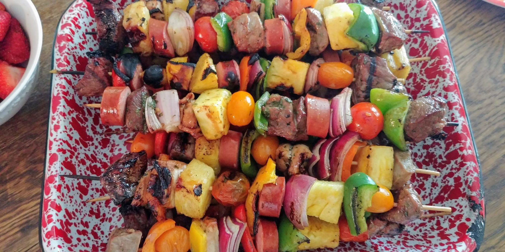 Beef and chicken kabobs sale