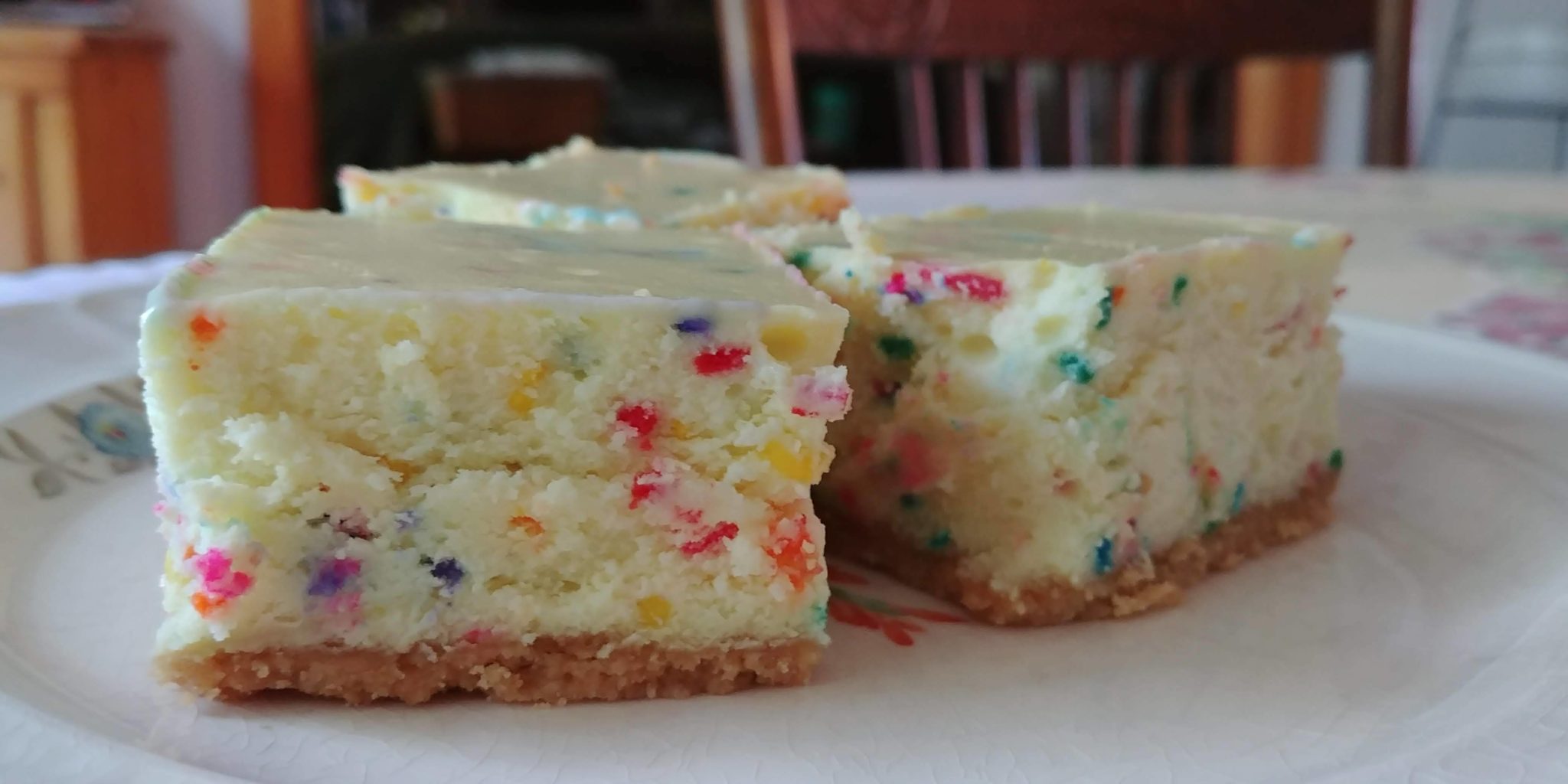 The Best Funfetti Cheesecake Bars