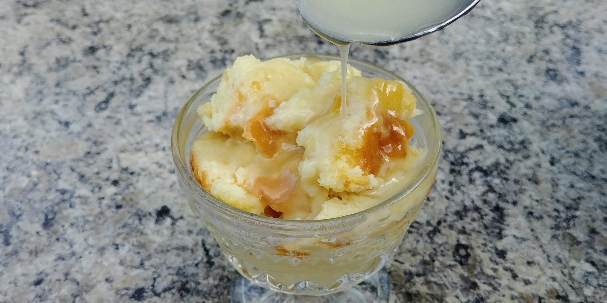 Heirloom Bread Pudding with Vanilla Sauce
