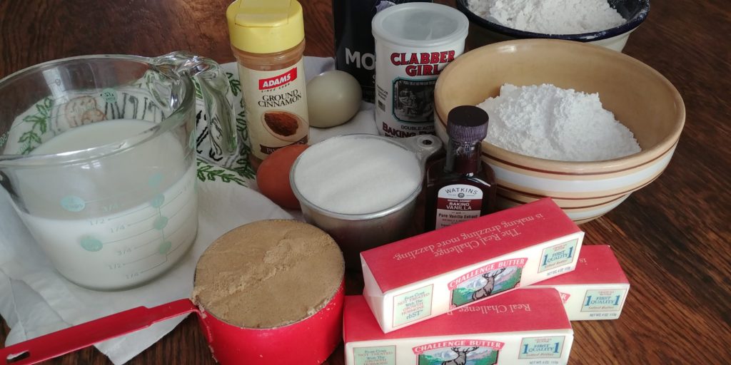 Cinnamon Roll Cake Ingredients