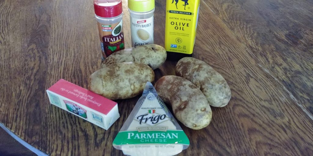 Baked Italian Potatoes ingredients
