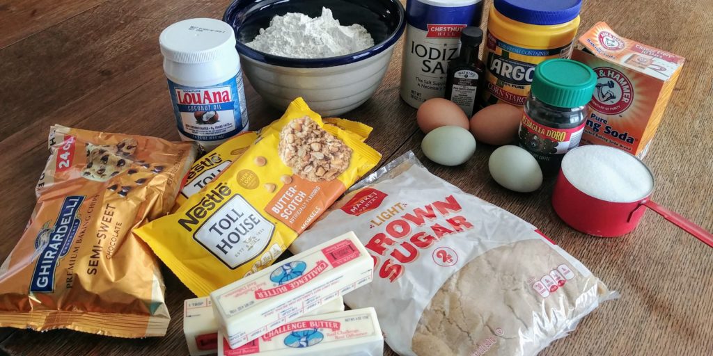 Butterscotch Surprise Cookies ingredients