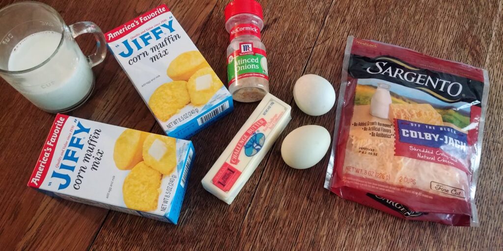 Corn Muffin Toppers ingredients