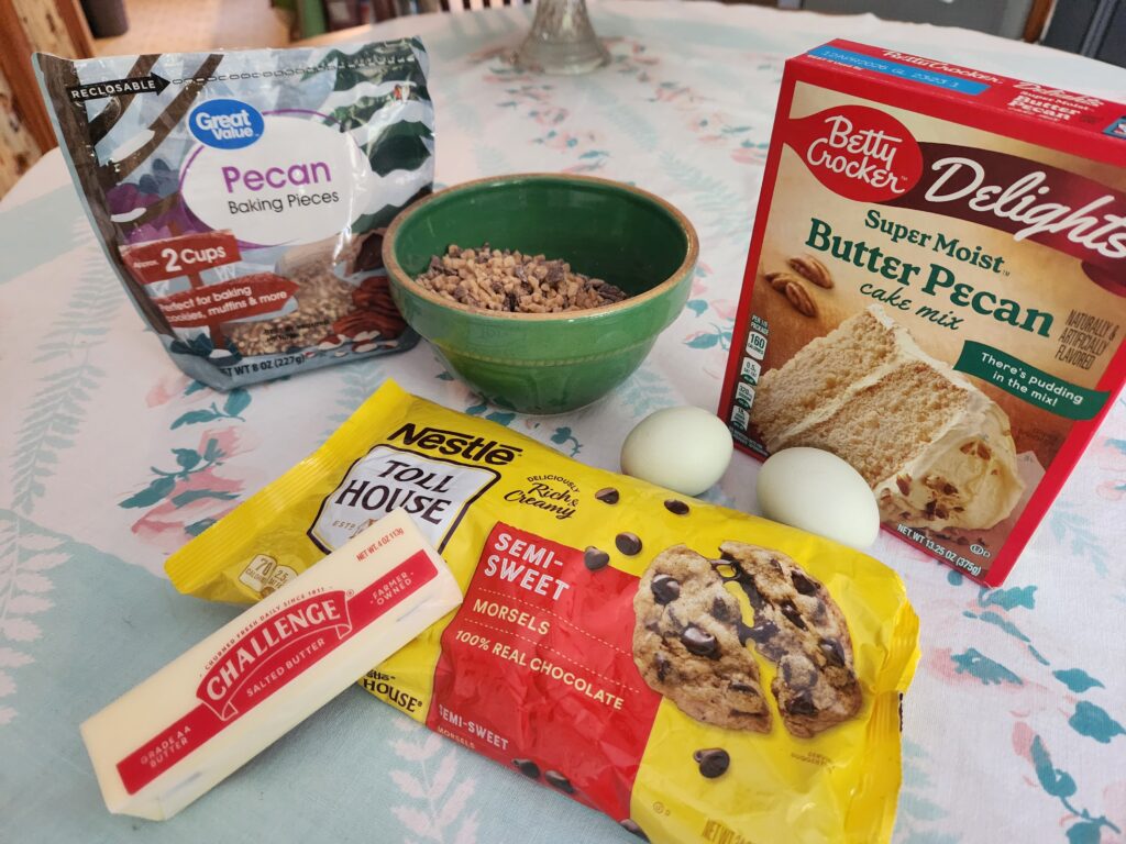 Butter Pecan Cake Mix Cookie Ingredients