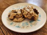 Butter Pecan Cake Mix Cookies on plate